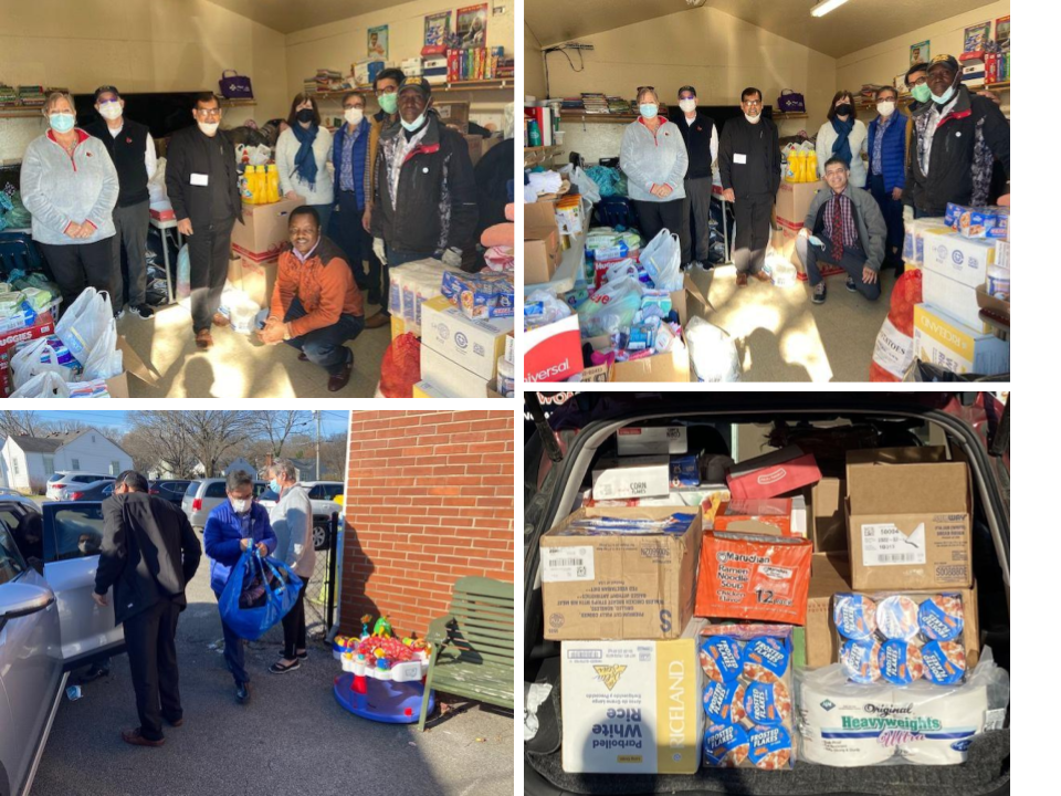 Supplies Delivered to Bowling Green on December 14