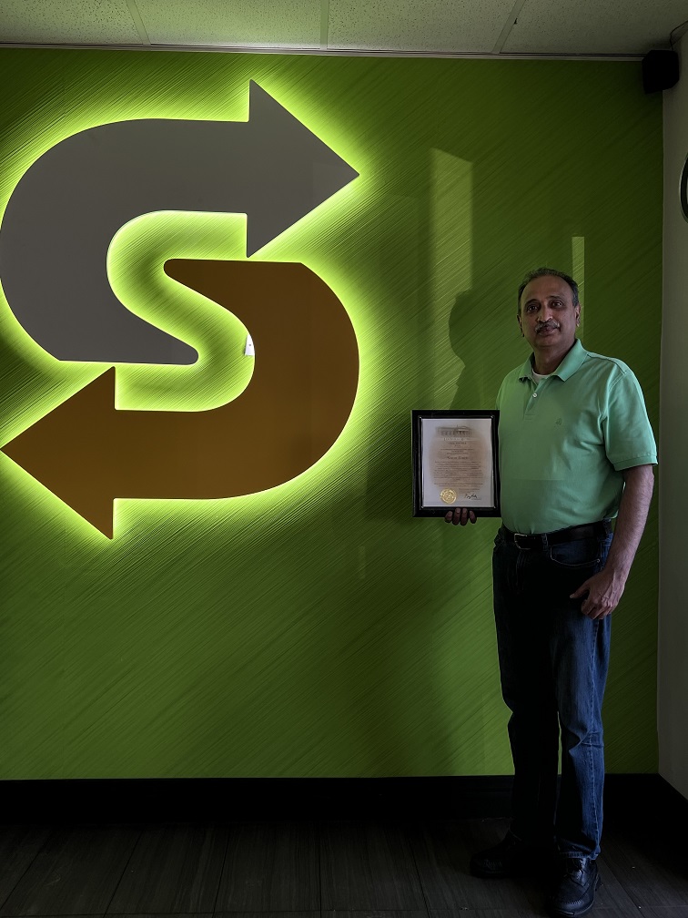 Sohail Zuberi Honored with Mayoral Proclamation