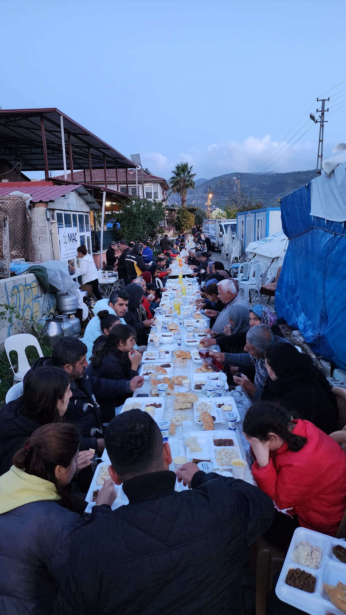 MAC Distributes Ramadan Packages and Shares Iftar Dinner with Turkey Citizens
