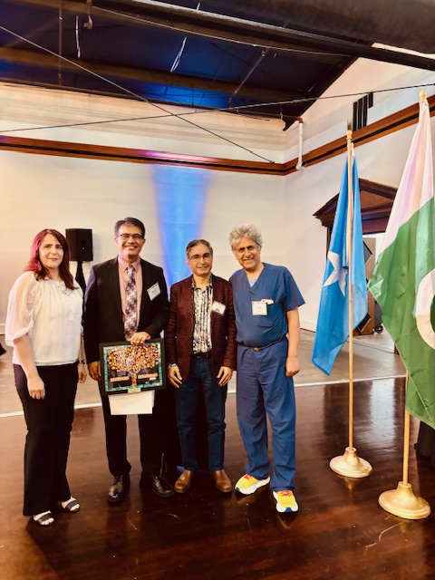 JFCS Honors Dr. Saleem for the 2024 Mosaic Award
